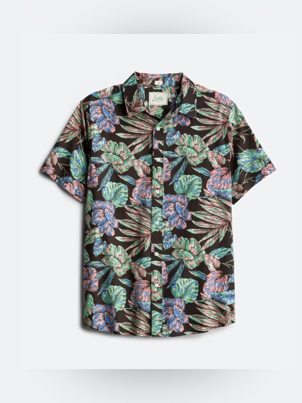 Bixby Nomad Odyssey Short Sleeve Washed Shirt, NWOT